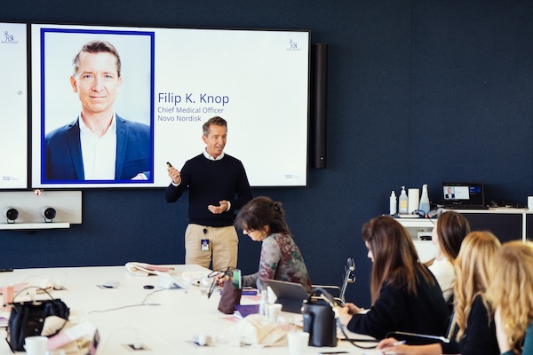 Novo Nordisk press event