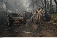 Πυρκαγιά - Σταμάτα Αττικής: Σε κατάσταση μέγιστης ετοιμότητας το ΕΚΑΒ