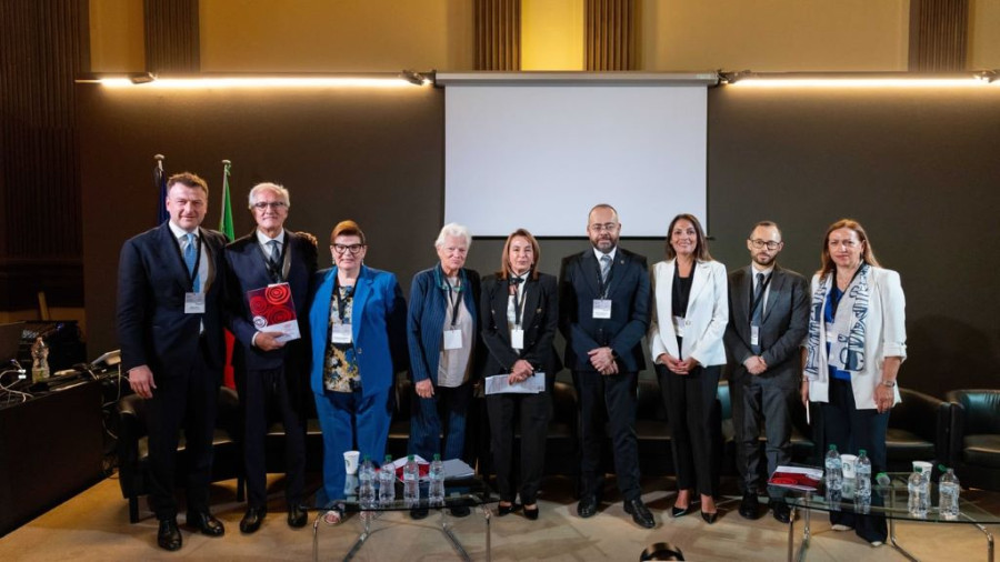 Στιγμιότυπο από τα εγκαίνια του Mediterranean Network for Haemoglobinopathies, στη Ρώμη