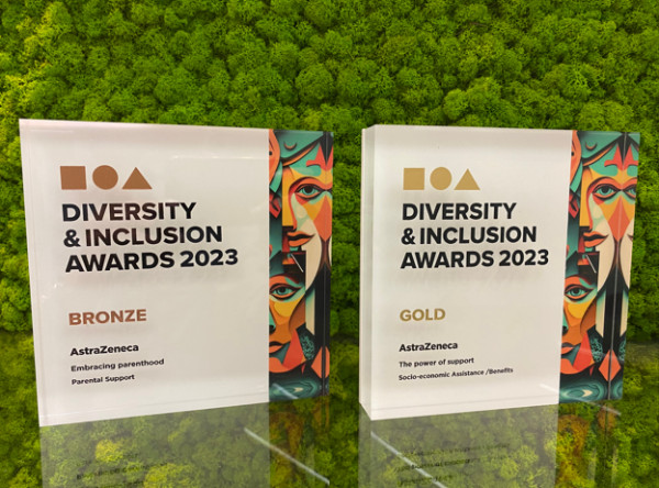 Διπλή βράβευση για την AstraZeneca στα Diversity &amp; Inclusion Awards 2023