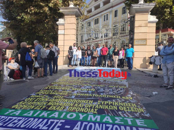 Πορεία διαμαρτυρίας υγειονομικών στη Θεσσαλονίκη: «Δώστε λεφτά για την Υγεία» (εικόνες &amp; βίντεο)