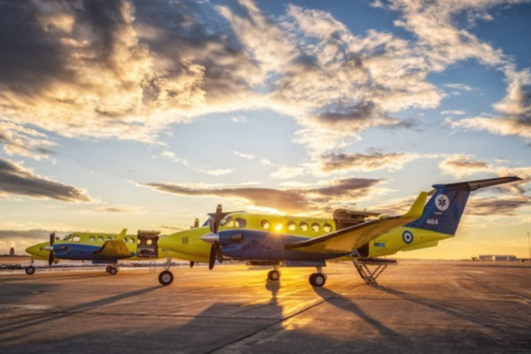 Παραλαβή 2 Νέων Αεροσκαφών για την Ενίσχυση των Αεροδιακομιδών του ΕΚΑΒ Δωρεάς του ΙΣΝ