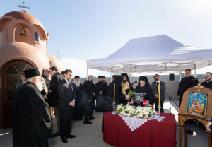 Ιατρικό Διαβαλκανικό Θεσσαλονίκης: Θυρανοίξια του Ιερού Παρεκκλησίου Αγίου Γεωργίου από τον Οικουμενικό Πατριάρχη Βαρθολομαίο