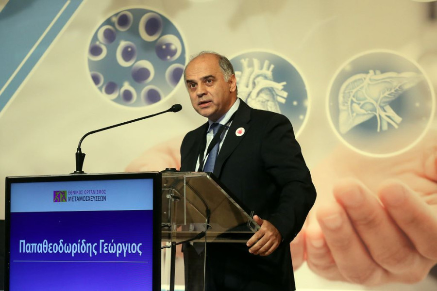 Ο πρόεδρος του ΕΟΜ Γιώργος Παπαθεοδωρίδης/Αρχείου ΑΠΕ-ΜΠΕ