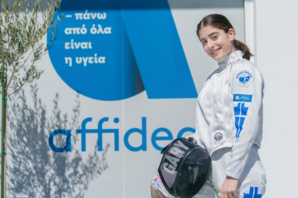 Με την Affidea στο πλευρό της η Πρωταθλήτρια ξιφασκίας Σταυρίνα Γαρυφάλλου