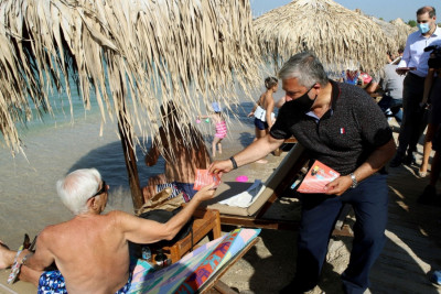 Κορονοϊός: Ενημέρωση ΙΣΑ για την υγειονομική συμπεριφορά των πολιτών στις παραλίες της Αττικής