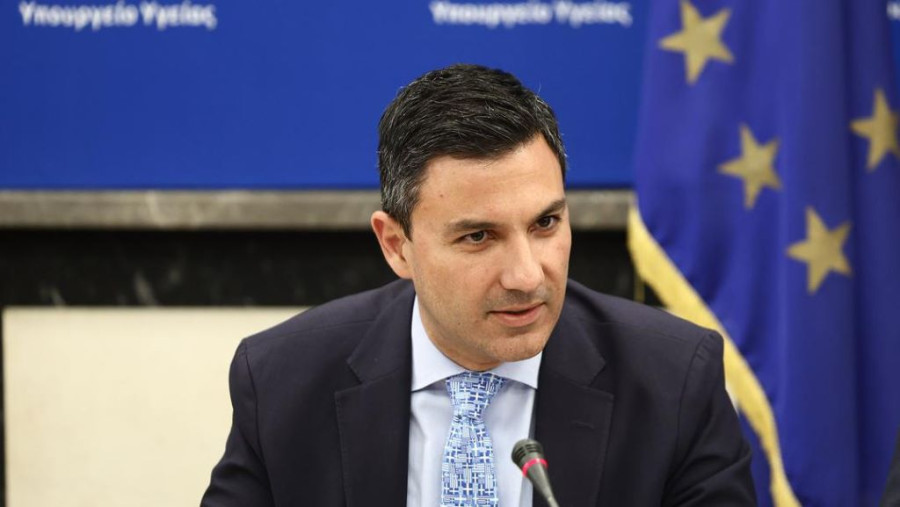 Ο Εκπρόσωπος Τύπου του Υπουργείου Υγείας, Σταμάτης Πουλής.