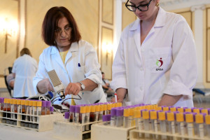 Εθελοντική αιμοδοσία στο Προεδρικό Μέγαρο στις 15 Ιουνίου