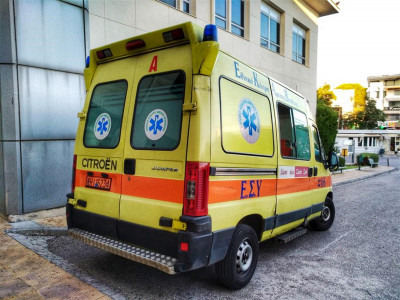 Κακοκαιρία Ελπίς: Σε ετοιμότητα 10 οχήματα του ΕΚΑΒ για μεταφορά ασθενών