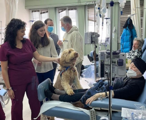 Επίσημη πρώτη για το πρόγραμμα «Παρέα με ουρά» στο Νοσοκομείο Μεταξά