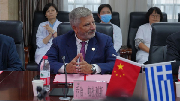 Επίσκεψη Πατούλη στην Κίνα - Στο επίκεντρο των επαφών ο τουρισμός υγείας και ευεξίας