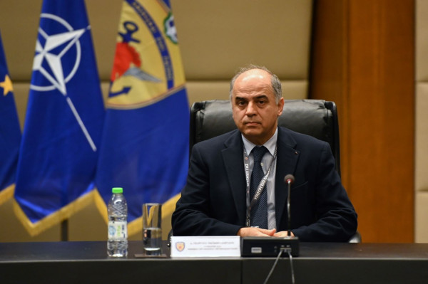 Ο πρόεδρος του ΕΟΜ Γιώργος Παπαθεοδωρίδης/ΑΠΕ-ΜΠΕ