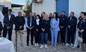 Εγκαίνια Πολυδύναμου Περιφερειακού Ιατρείου Κουφονησίου - Δύο σύγχρονες κατοικίες για τους γιατρούς