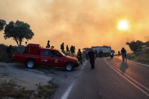 Έκκληση στήριξης για τους πυρόπληκτους στη Χίο