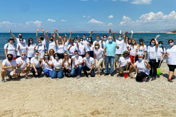 Συνεργασία MSD και Δήμου Αλίμου για τον καθαρισμό της παραλίας Αλίμου