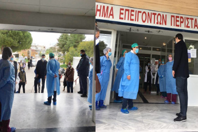 Σε Τρίπολη και Κόρινθο ο Υπουργός Υγείας : Με προσλήψεις ενισχύονται τα δύο Νοσοκομεία
