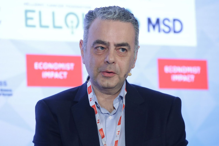 Ο πρόεδρος της ΕΟΠΕ Μανώλης Σαλούστρος/ΑΡΧΕΙΟΥ ΑΠΕ-ΜΠΕ