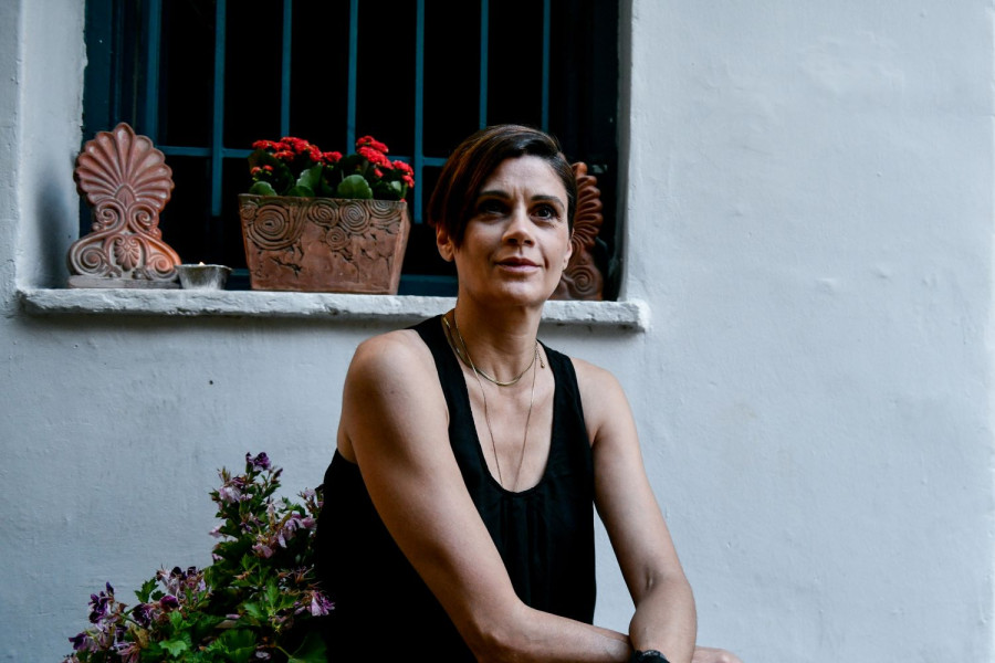 Η αγαπημένη ηθοποιός Άννα-Μαρία Παπαχαραλάμπους/Αρχείου EUROKINISSI