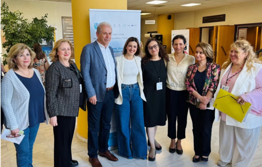 Στο Αιγάλεω η Ειρήνη Αγαπηδάκη για την Εθνική Δράση κατά της Παιδικής Παχυσαρκίας