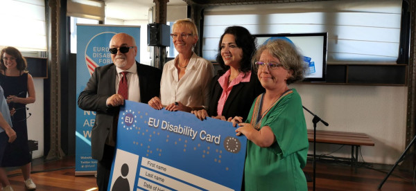 Ε.Σ.Α.μεΑ.: Συνέντευξη Τύπου και ομιλία Βαρδακαστάνη στις Βρυξέλλες για την Ευρωπαϊκή Κάρτα Αναπηρίας