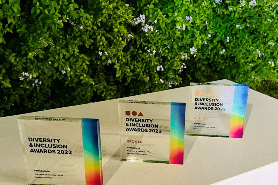 Τριπλή βράβευση για την AstraZeneca στα Diversity & Inclusion Awards 2022