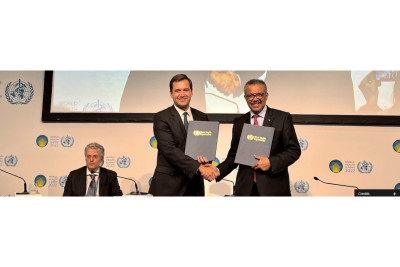 Παγκόσμια Σύνοδος για την Υγεία: Μνημόνιο κατανόησης με το UNITE υπέγραψε ο ΠΟΥ
