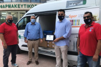 ΦΣΘ: Δώρισε υγειονομικό υλικό στους αστυνομικούς Θεσσαλονίκης