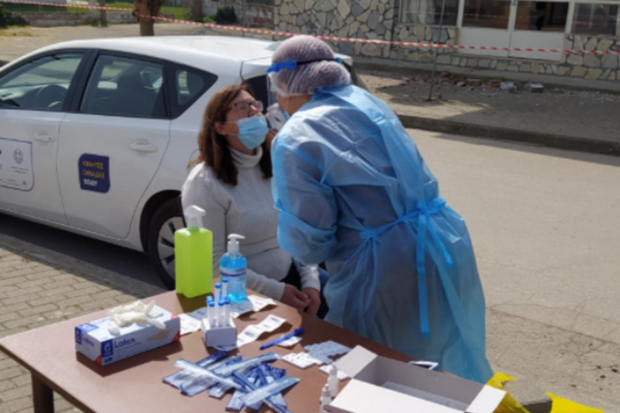 ΕΟΔΥ: 191 κρούσματα από τα rapid test στις 8 Μαρτίου