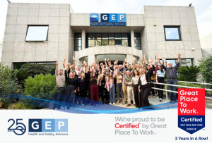 O Όμιλος GEP αναδεικνύεται για τρίτη χρονιά ως Great Place To Work®