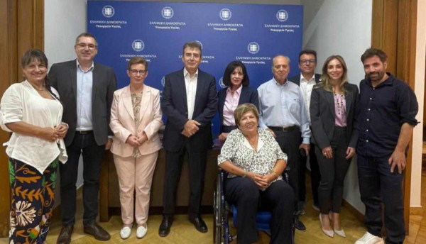 Ένωση Ασθενών Ελλάδος: «Δημιουργική συζήτηση στο υπουργείο Υγείας με τον κ. Χρυσοχοΐδη»