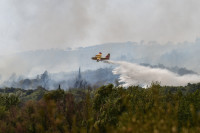 Πυροσβέστες με εγκαύματα και αναπνευστικά προβλήματα στην Αρκαδία