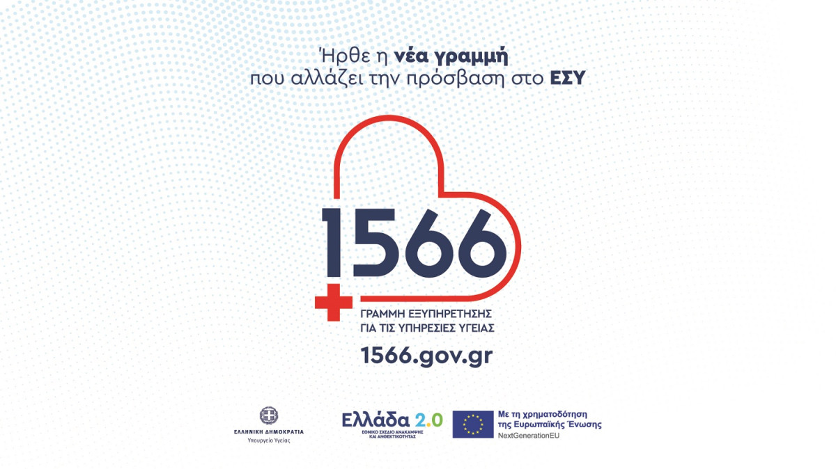 Η νέα γραμμή 1566 για όλες τις υπηρεσίες υγείας παρουσιάζεται στην ΔΕΘ