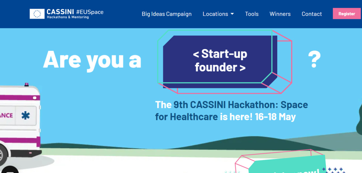 CASSINI Hackathon: Υγειονομική περίθαλψη μέσω διαστήματος