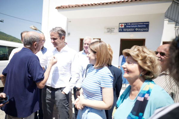 Μητσοτάκης από Ευρυτανία: «Η τηλεϊατρική μας επιτρέπει να έχουν όλοι οι πολίτες ακριβώς την ίδια ποιοτική φροντίδα»