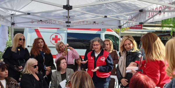 Ελληνικός Ερυθρός Σταυρός: 10ήμερο Ενημέρωσης για την Πρόληψη του Καρκίνου του Μαστού στην Κρήτη