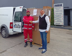 Σημαντική χορηγία και από την MOBIAK στον Ελληνικό Ερυθρό Σταυρό