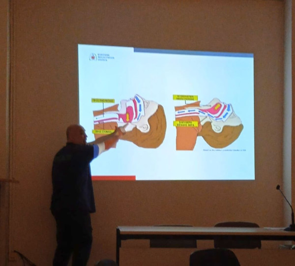 Εκπαιδευτική δράση στη χρήση απινιδωτή και ΚΑΡΠΑ για το προσωπικό της ΑΔΜΘ