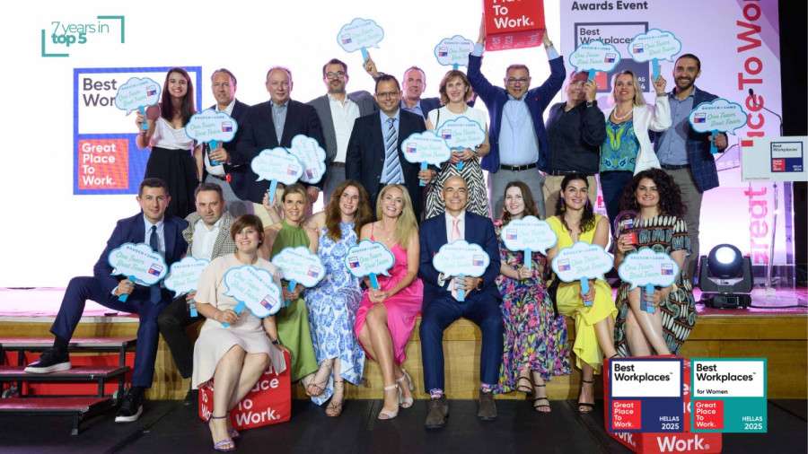 Διπλή διάκριση κορυφής για την BAUSCH + LOMB Ελλάδας στα Best Workplaces™ 2025