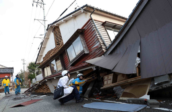 Ιαπωνία: Στους 161 οι νεκροί από τον φοβερό σεισμό των 7,5 Ρίχτερ