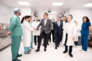 Άγιος Σάββας: Στα εγκαίνια εννέα ανακαινισμένων χειρουργικών κλινών ο Μητσοτάκης