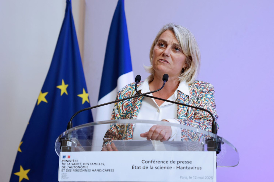 H υπουργός Υγείας της Γαλλίας Στεφανί Ριστ έκανε λόγο για 22 συνολικά κρούσματα χανταϊού σε ολόκληρη τη χώρα/ΑΠΕ-ΜΠΕ.