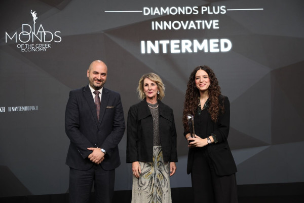 Όμιλος Τσέτη: Η InterMed «Innovative Company» στα Diamonds of the Greek Economy