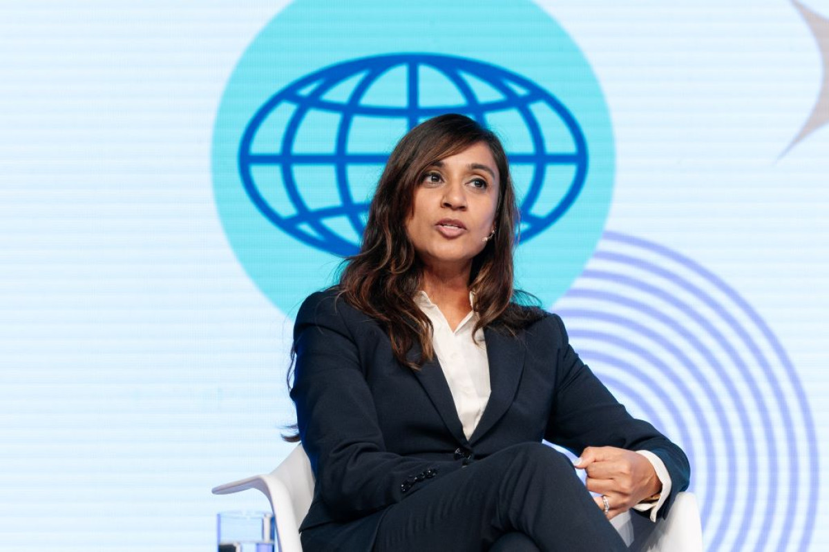 Η κυρία Kavita Patel, Managing Director Roche Hellas SA in Greece & Cyprus