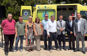Παραδόθηκε από το Υπουργείο Υγείας ένα νέο ασθενοφόρο στον Δήμο Ασπροπύργου
