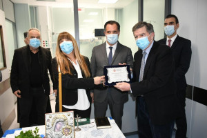 Γεωργιάδης, Θεμιστοκλέους εγκαινίασαν τη ΜΕΘ Αναπνευστικών Ασθενών του «Παπανικολάου»