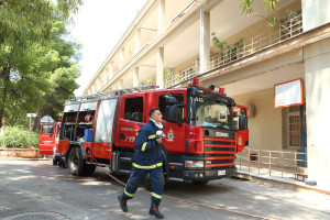 Ζημιές στο Παθολογοανατομικό Εργαστήριο του «Σωτηρία» και έρευνα για τα αίτια της φωτιάς
