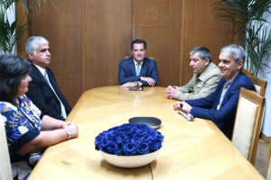 Συνάντηση Γεωργιάδη με την Εθνική Ομοσπονδία και τον Πανελλήνιο Σύνδεσμο Τυφλών