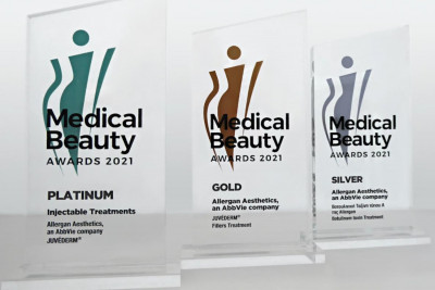 Σημαντικές διακρίσεις για την Allergan Aesthetics στα Medical Beauty Awards 2021