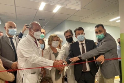 Εγκαινιάστηκε το υπερσύγχρονο Αιμοδυναμικό Εργαστήριο του Ιπποκράτειου Νοσοκομείου Θεσσαλονίκης