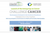 Έναρξη της διακομματικής ομάδας Challenge Cancer του Ευρωπαϊκού Κοινοβουλίου